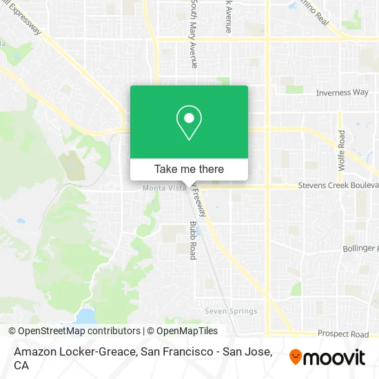 Mapa de Amazon Locker-Greace