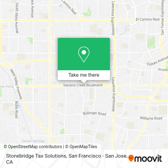 Stonebridge Tax Solutions map