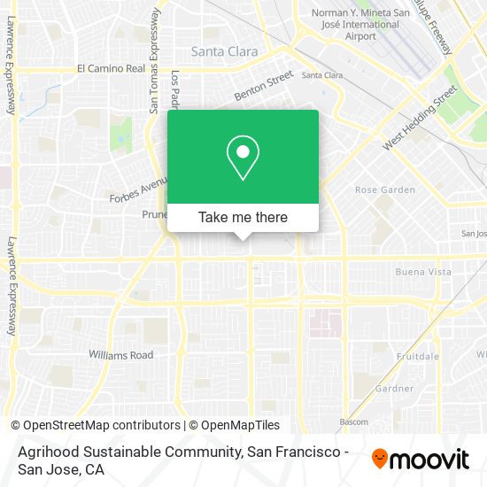 Mapa de Agrihood Sustainable Community