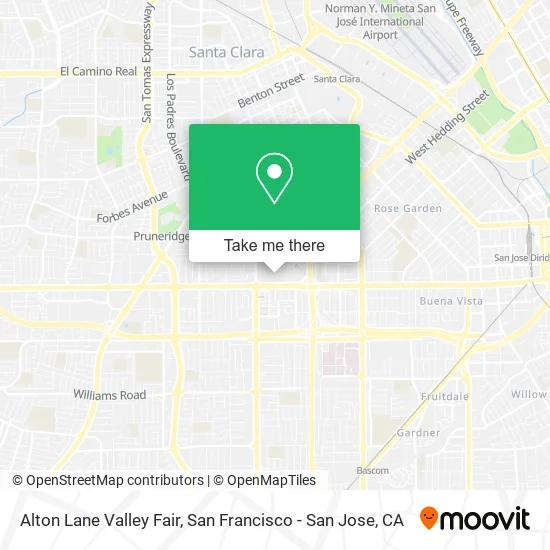 Mapa de Alton Lane Valley Fair