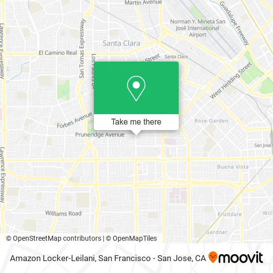 Amazon Locker-Leilani map