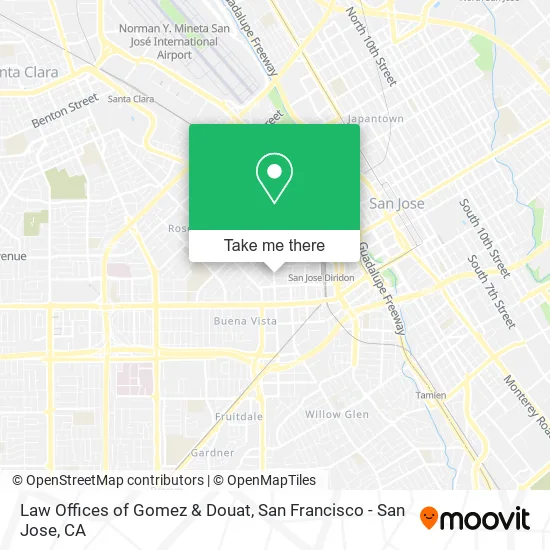 Mapa de Law Offices of Gomez & Douat