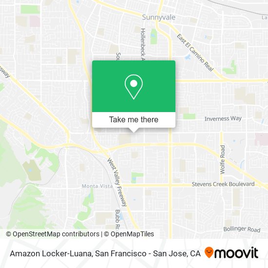 Mapa de Amazon Locker-Luana