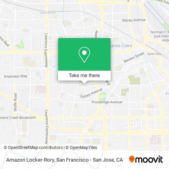 Amazon Locker-Rory map