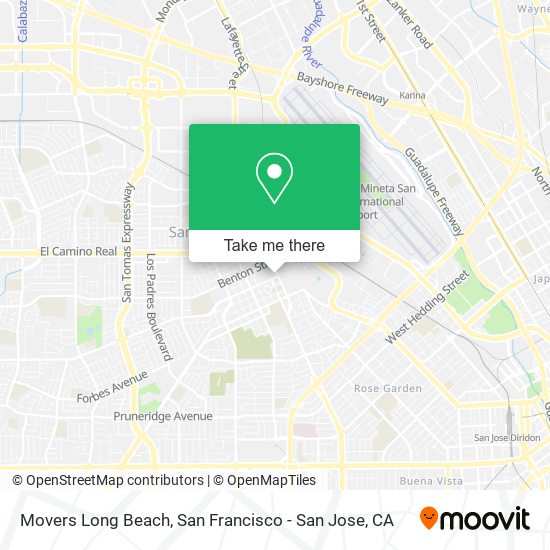 Movers Long Beach map