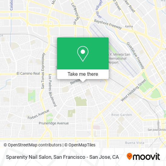 Mapa de Sparenity Nail Salon