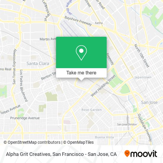 Alpha Grit Creatives map