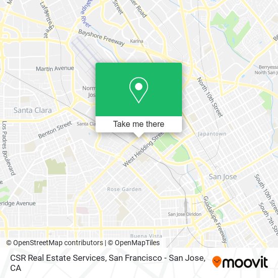 CSR Real Estate Services map