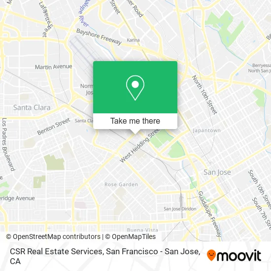 CSR Real Estate Services map