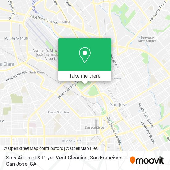 Sols Air Duct & Dryer Vent Cleaning map