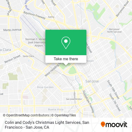 Mapa de Colin and Cody's Christmas Light Services