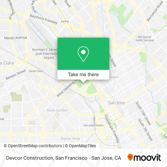 Devcor Construction map