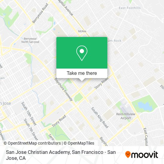 San Jose Christian Academy map