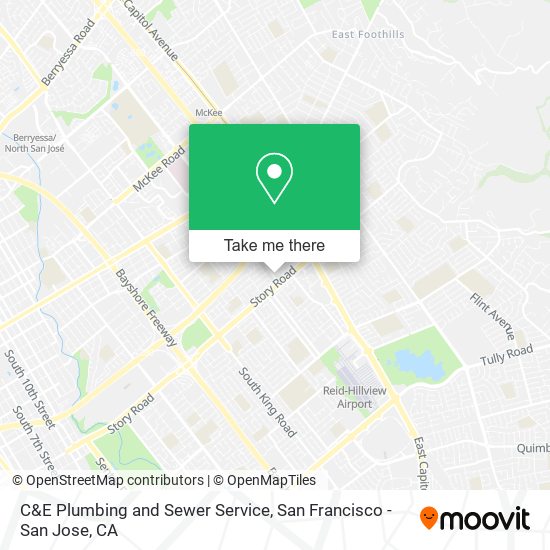 Mapa de C&E Plumbing and Sewer Service