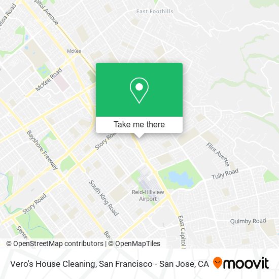 Vero's House Cleaning map