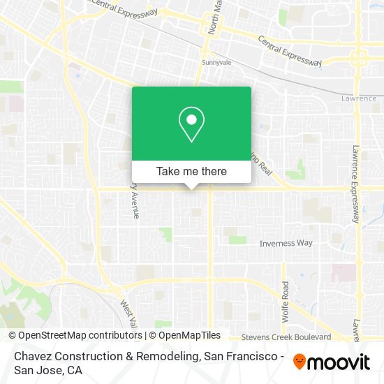 Mapa de Chavez Construction & Remodeling