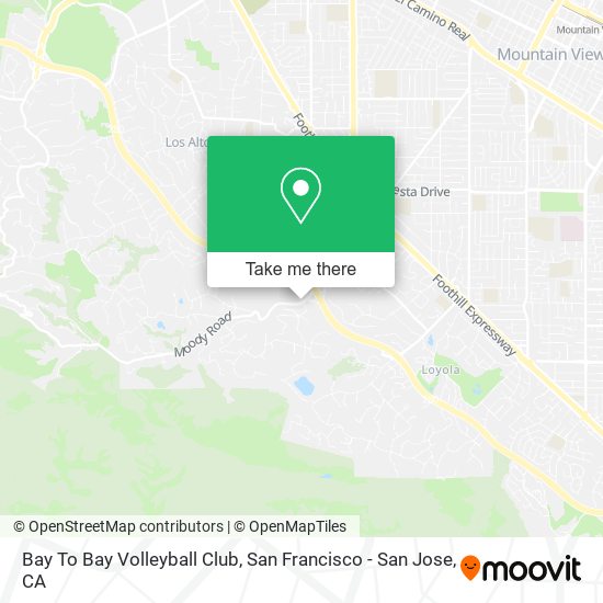 Bay To Bay Volleyball Club map