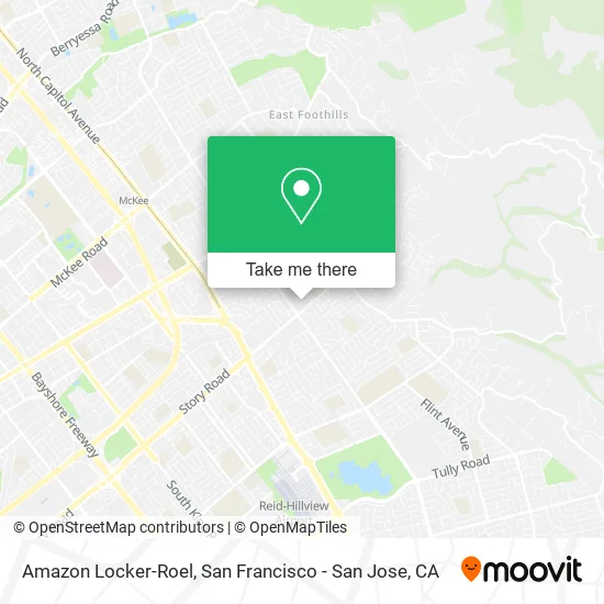 Amazon Locker-Roel map