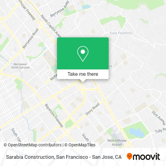 Sarabia Construction map