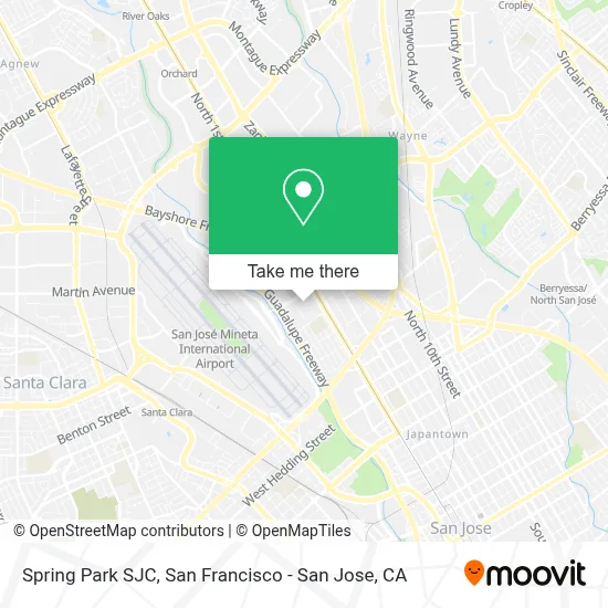 Spring Park SJC map