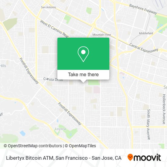 Libertyx Bitcoin ATM map