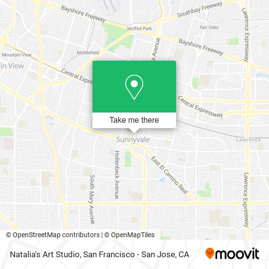 Natalia's Art Studio map