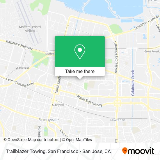 Trailblazer Towing map