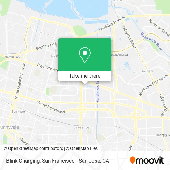 Mapa de Blink Charging