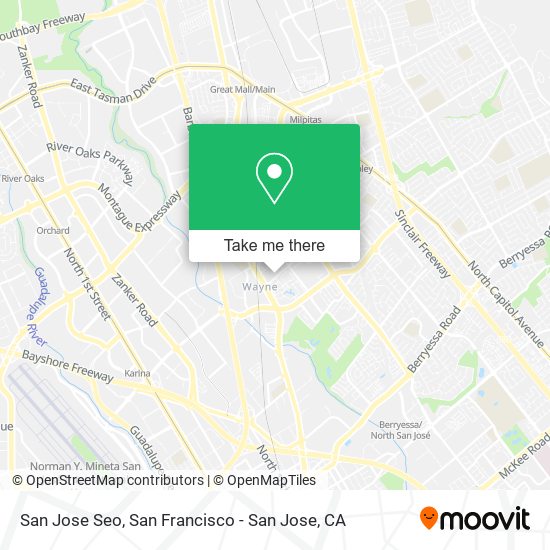 San Jose Seo map