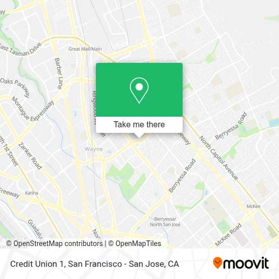 Credit Union 1 map