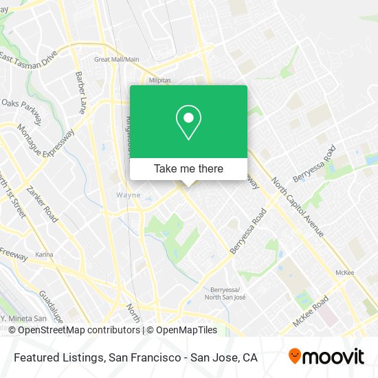 Mapa de Featured Listings