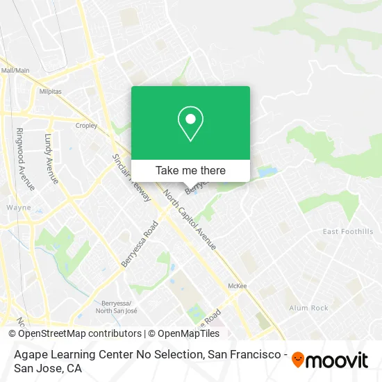 Mapa de Agape Learning Center No Selection