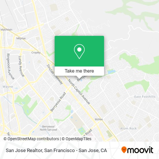 San Jose Realtor map