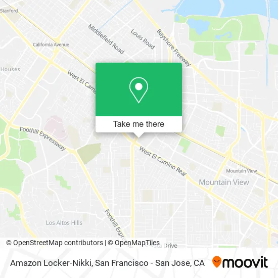 Amazon Locker-Nikki map