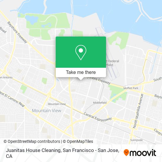 Juanitas House Cleaning map