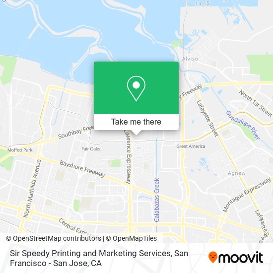 Mapa de Sir Speedy Printing and Marketing Services