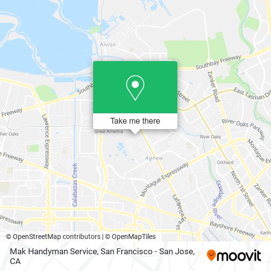 Mapa de Mak Handyman Service