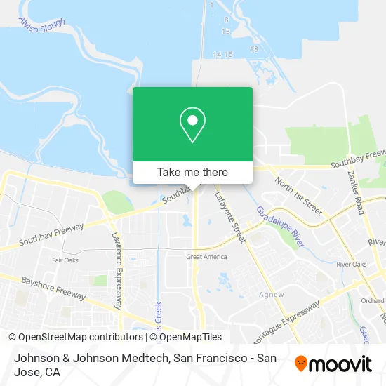 Mapa de Johnson & Johnson Medtech
