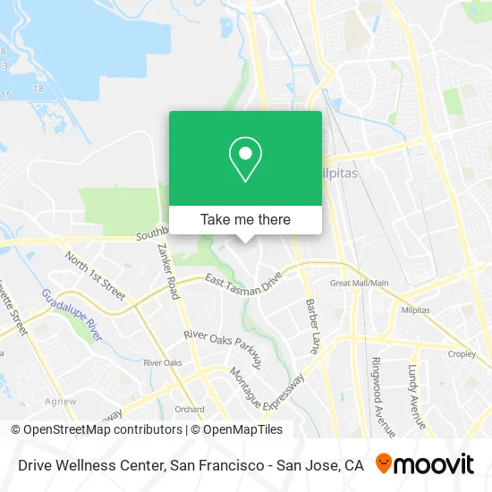 Drive Wellness Center map