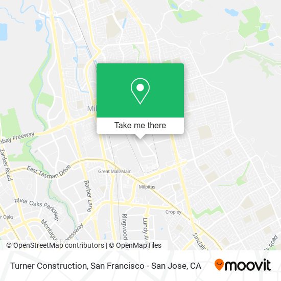 Turner Construction map