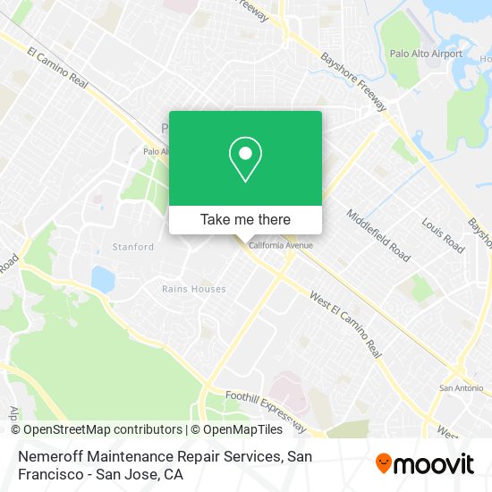 Mapa de Nemeroff Maintenance Repair Services