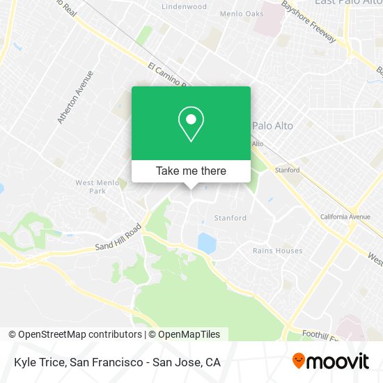 Mapa de Kyle Trice