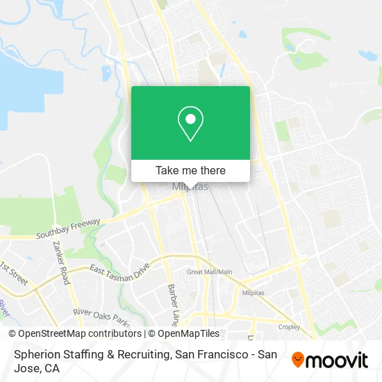 Mapa de Spherion Staffing & Recruiting