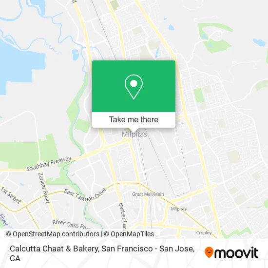 Mapa de Calcutta Chaat & Bakery