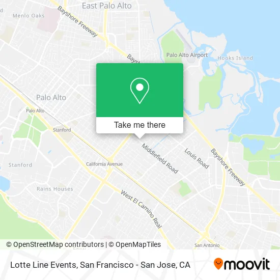 Lotte Line Events map