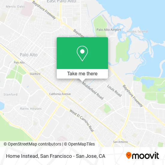Mapa de Home Instead