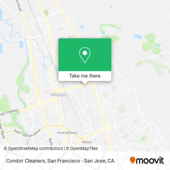 Condor Cleaners map