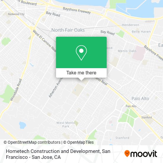 Hometech Construction and Development map