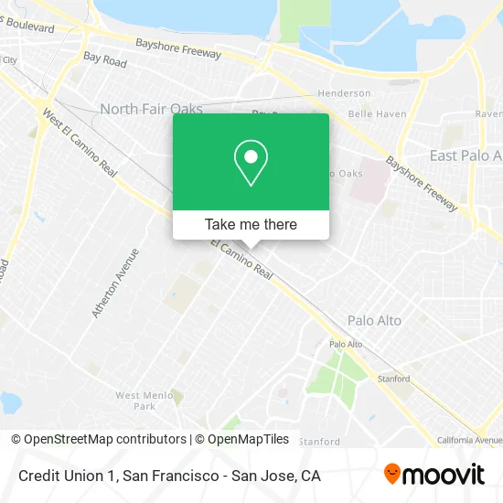 Mapa de Credit Union 1