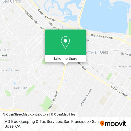 AG Bookkeeping & Tax Services map